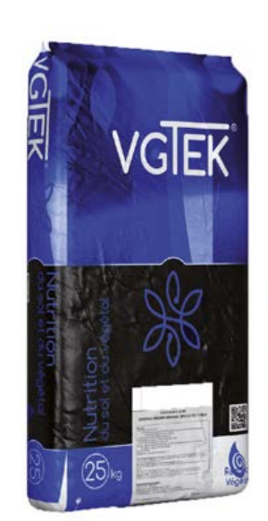 ENGRAIS - VGTEK CULTI TERRE UAB 9-3-5 + 2 MgO, SAC DE 25 KG